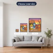 Rubble and the Construction Crew at Sunset – available sizes