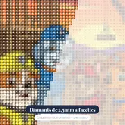 Rubble et son équipe au coucher du soleil – gros plan des diamants