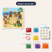 Rubble and Crew Building a Sandcastle at the Beach – kit contents