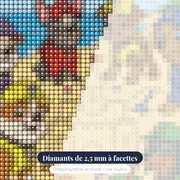 Château de sable avec Rubble et son équipe – gros plan des diamants