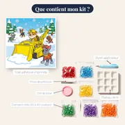 Rubble et son équipe déneigent la neige – contenu du kit