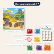 Rubble et son équipe au terrain de jeux – contenu du kit