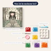 Mädchen unter dem Herzenschirm – Inhalt des Sets