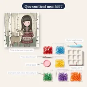 Gorjuss et le Faon des Bouleaux – contenu du kit