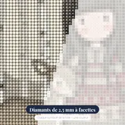 Gorjuss et le Faon des Bouleaux – gros plan des diamants