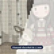 Gorjuss nella foresta di betulle – primo piano dei diamanti