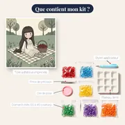 Pique-nique aux fraises – contenu du kit
