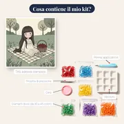 Picnic di Gorjuss tra le Fragole – contenuto del kit