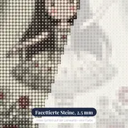 Ballerina auf der Blumenbühne – Nahaufnahme der Steine