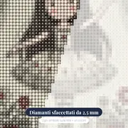 Ballerina Gorjuss sul Palco Fiorito – primo piano dei diamanti