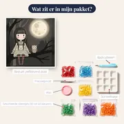 Gorjuss Meisje onder de Volle Maan – inhoud van het pakket
