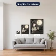 Ragazza sulla Luna Piena – misure disponibili