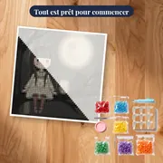 La Fille à la Pleine Lune – kit prêt à commencer