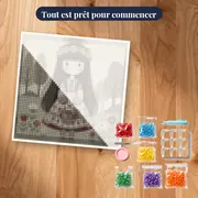 La Couronne de Marguerites – kit prêt à commencer