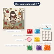 La Violoniste du Parc d’Automne – contenu du kit