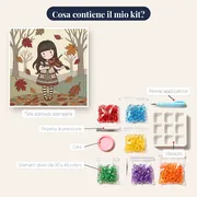 Gorjuss Violino nel Parco Autunnale – contenuto del kit