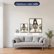 Promenade Automnale au Petit Chien – tailles disponibles