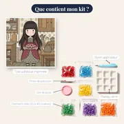 Petite Pâtissière aux Cupcakes – contenu du kit