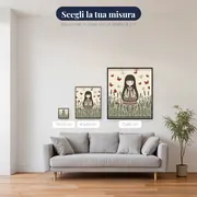 Gorjuss tra farfalle e lavanda – misure disponibili