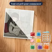 Gorjuss à la fenêtre pluvieuse – kit prêt à commencer