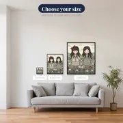Gorjuss Girls in a Flower Field – available sizes