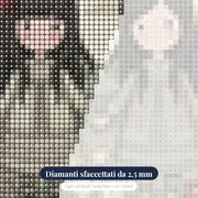 Due Gorjuss nel campo fiorito – primo piano dei diamanti