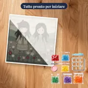Due Gorjuss nel campo fiorito – kit pronto per iniziare