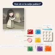 Gorjuss meisje met sterrenpot – inhoud van het pakket