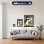 Gorjuss et le bocal d’étoiles – tailles disponibles