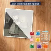 Gorjuss meisje met sterrenpot – pakket klaar om te beginnen