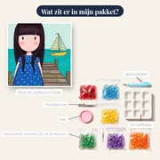 Gorjuss Meisje op de Steiger – inhoud van het pakket