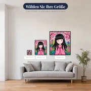 Gorjuss unter Kirschblüten – verfügbare Größen