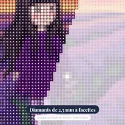 Gorjuss au champ de lavande – gros plan des diamants