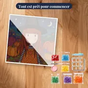 Gorjuss Sorcière et Citrouilles – kit prêt à commencer