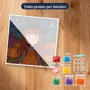 Gorjuss Strega tra le Zucche – kit pronto per iniziare