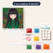 Gorjuss tra Funghi e Felci – contenuto del kit