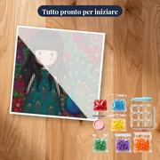 Gorjuss con Pavone Turchese – kit pronto per iniziare