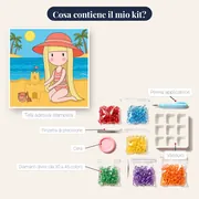 Gorjuss e il Castello di Sabbia – contenuto del kit