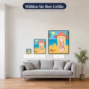 Gorjuss Mädchen am Sandstrand – verfügbare Größen