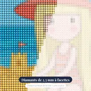 Gorjuss et son château de sable – gros plan des diamants