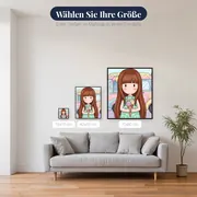 Gorjuss Mädchen am Eiswagen – verfügbare Größen