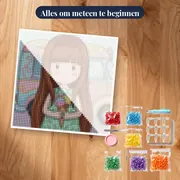 Gorjuss Meisje met IJsje – pakket klaar om te beginnen
