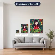 Gorjuss sur Feuille aux Coccinelles – tailles disponibles