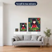 Ragazza Gorjuss tra le coccinelle – misure disponibili