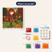 Gorjuss Autumn Leaf Kicker – kit contents