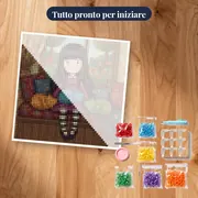 Ragazza Gorjuss alla Finestra – kit pronto per iniziare