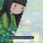 Gorjuss bij de Kikkerpoel – close-up van de steentjes