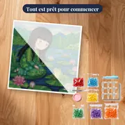 Gorjuss au nénuphar fleuri – kit prêt à commencer