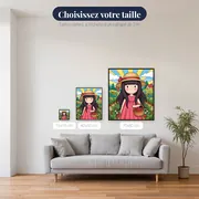 Cueillette de fraises au jardin – tailles disponibles