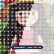 Cueillette de fraises au jardin – gros plan des diamants